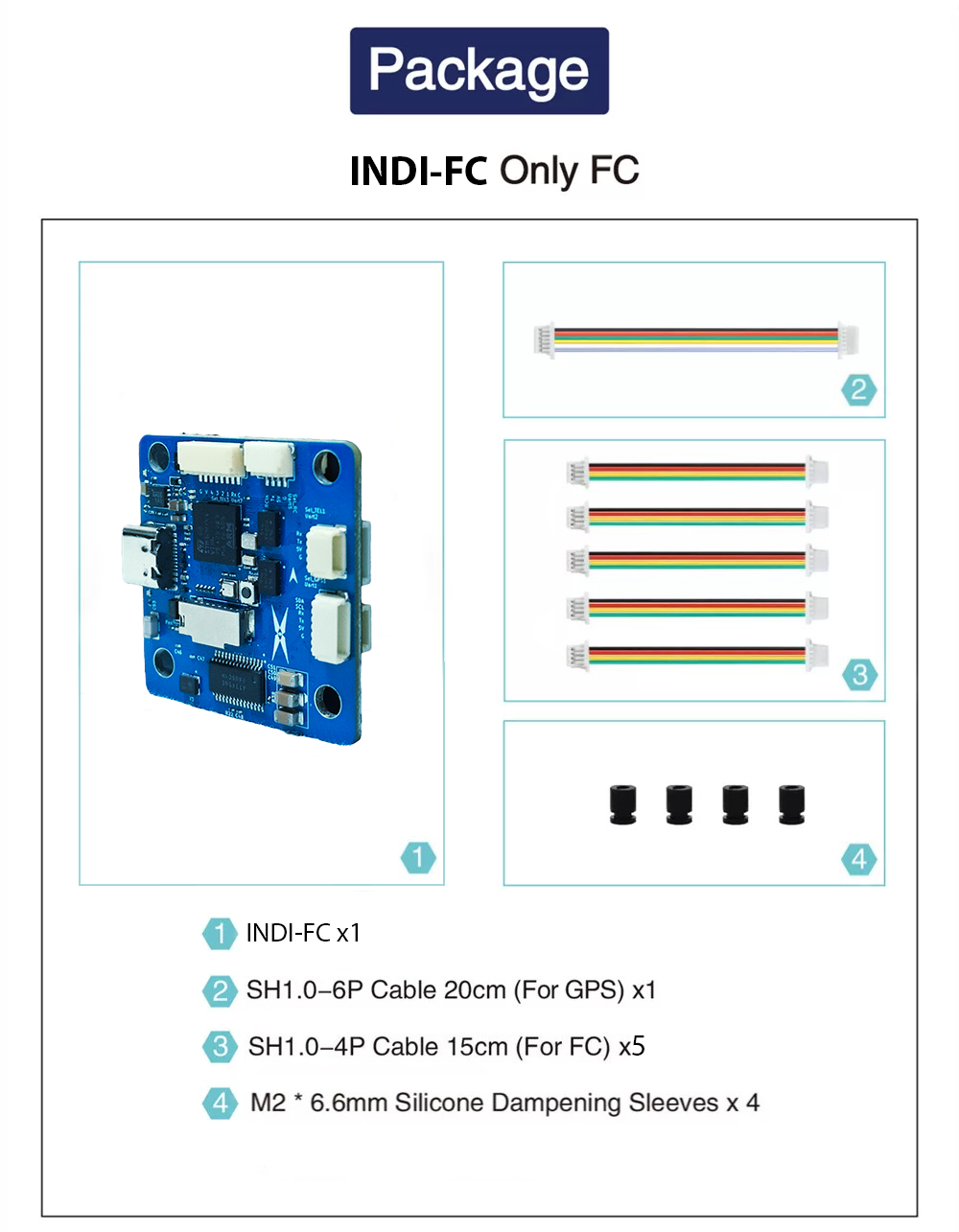 Indi-H7 Flight Controller