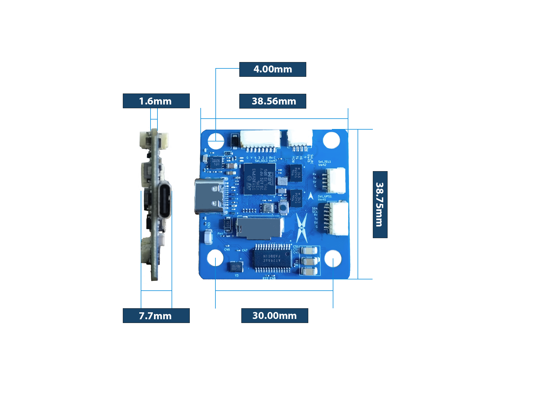 Indi-H7 Flight Controller